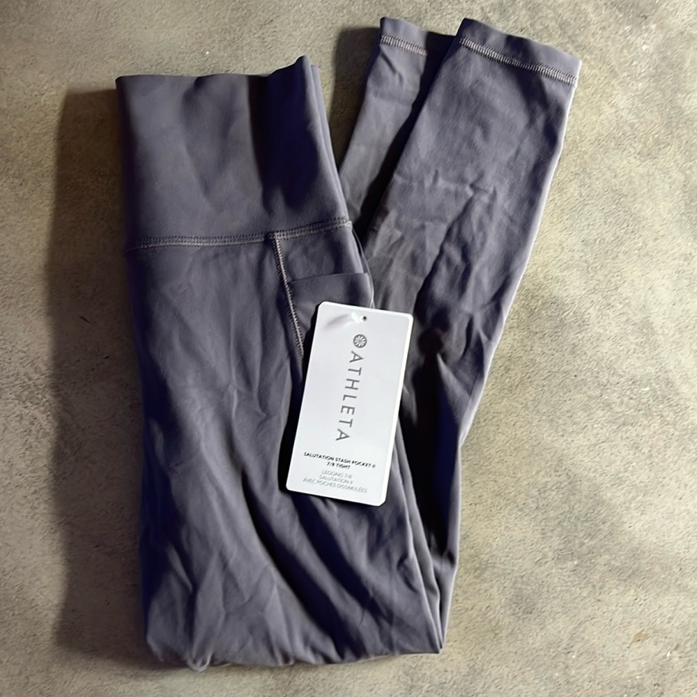 Brand New•🩵• ATHLETA Salutation Pocket II 7/8 Tight